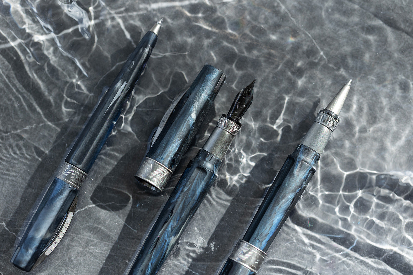 Visconti Mirage Mythos Poseidon - Rollerball – Fountain Pen Hospital