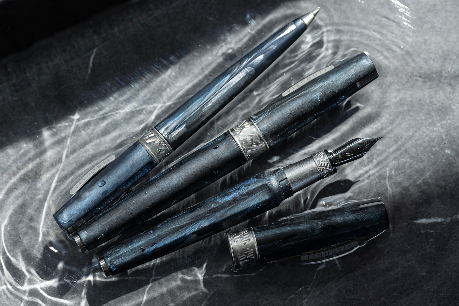 Visconti Mirage Mythos Poseidon - Rollerball – Fountain Pen Hospital