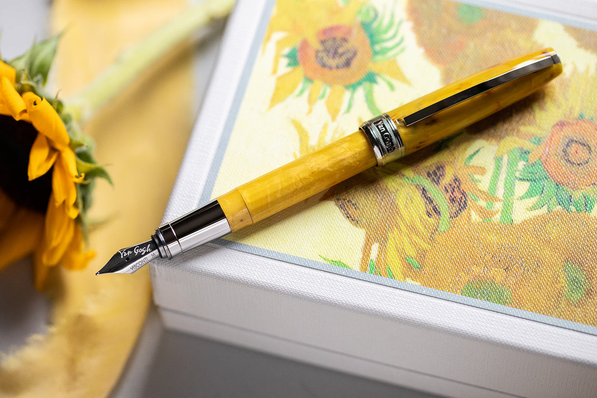 Visconti Van Gogh Impressionist Sunflowers - Fountain Pen