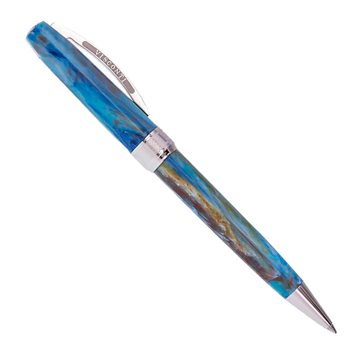 Visconti Van Gogh Impressionist Self Portrait in Blue - Ballpoint