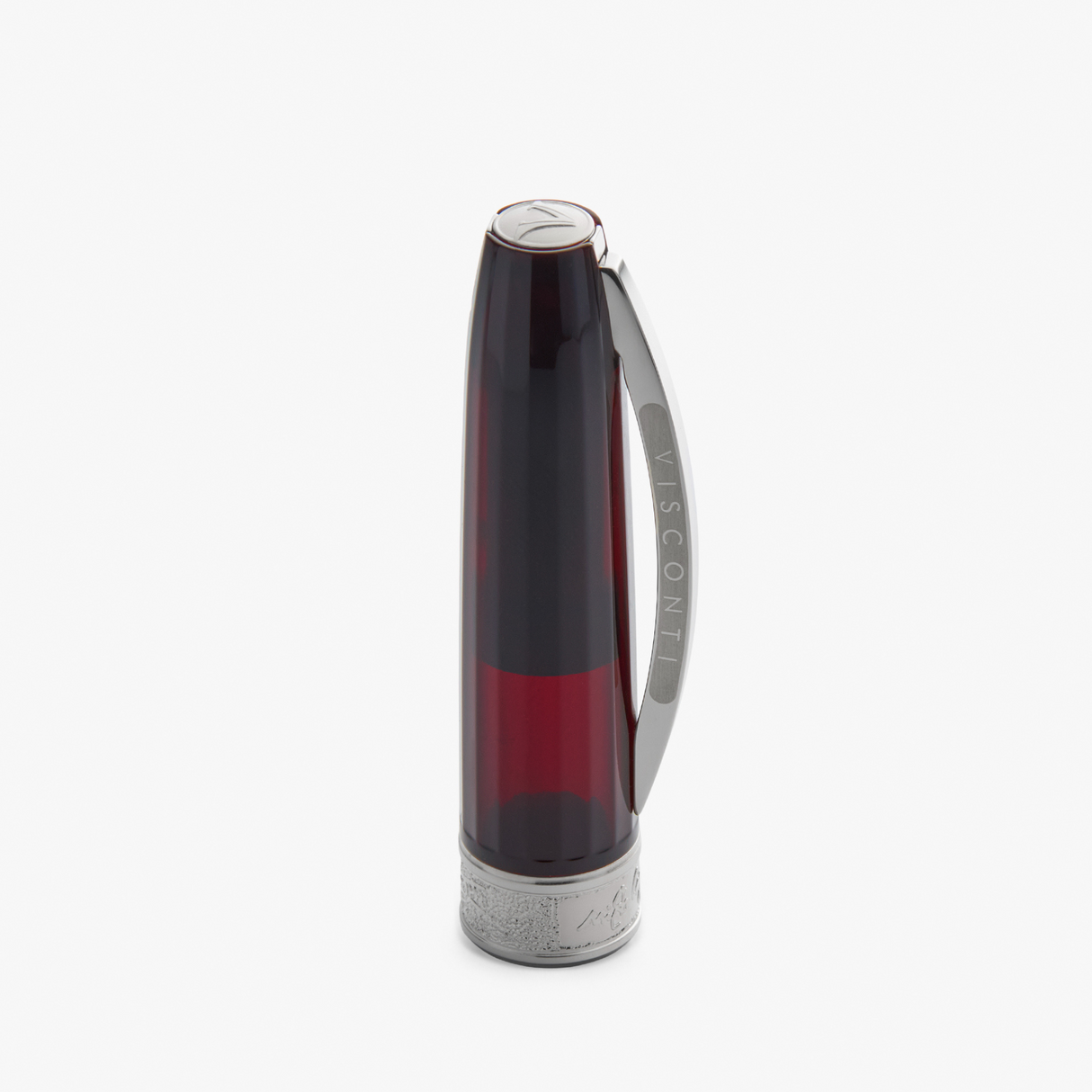 Visconti Michelangelo Red Fountain Pen Cap