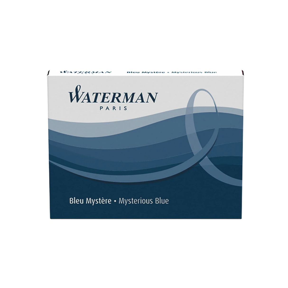 Waterman Ink Cartridges in Mysterious Blue (Pack of 8)