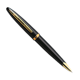 Waterman Carène Black Gold Trim Ballpoint Pen