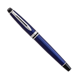 Waterman Expert Blue Chrome Trim Rollerball Pen