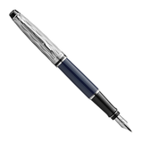 Waterman Expert 2022 Special Edition Deluxe Blue Chrome Trim Fountain Pen