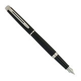 Waterman Hémisphère Black Matte Chrome Trim - Fountain Pen