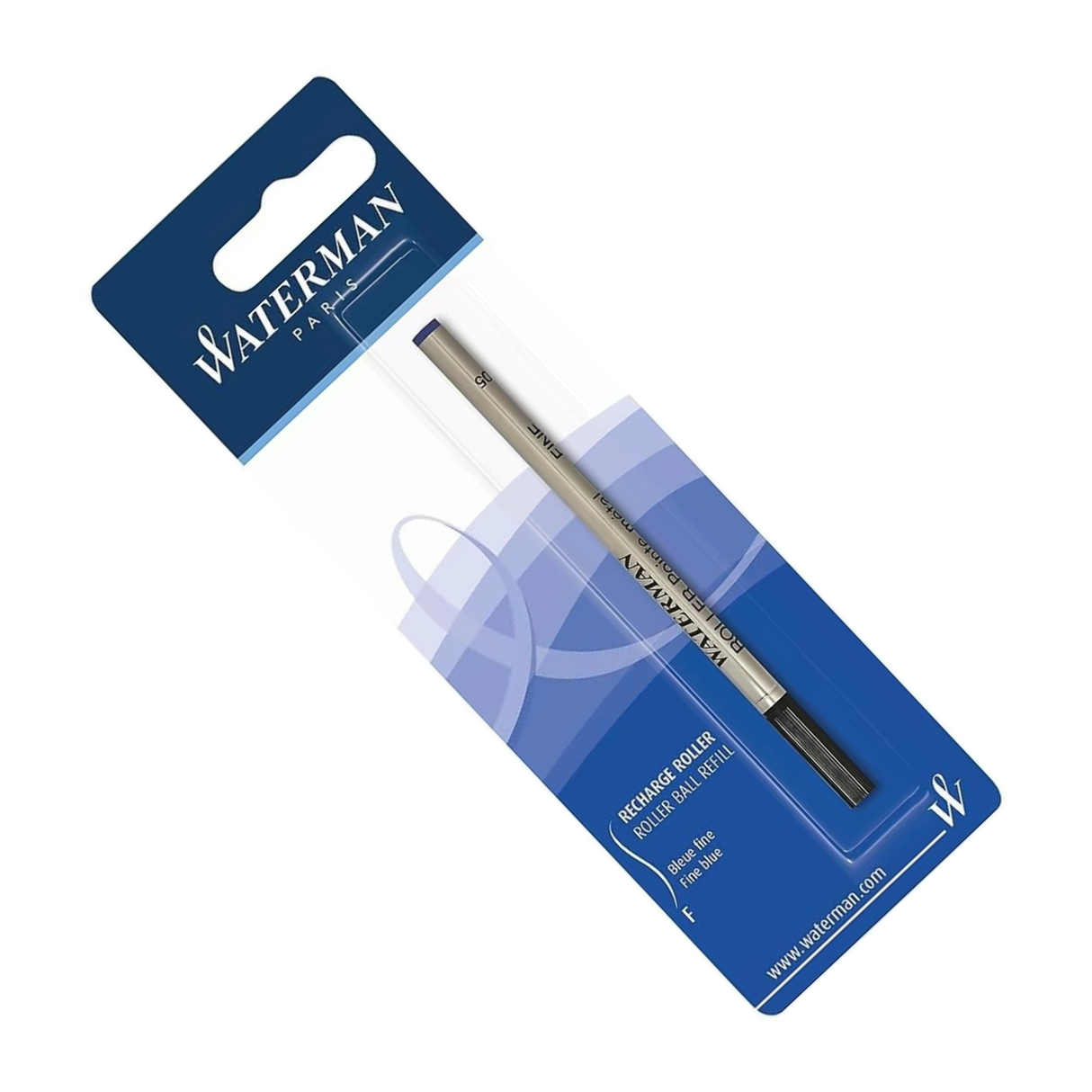 Waterman Rollerball Refill in Blue - Fine Point