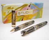 ASC Studio Green Guatemala - Rhodium Trim Fountain Pen