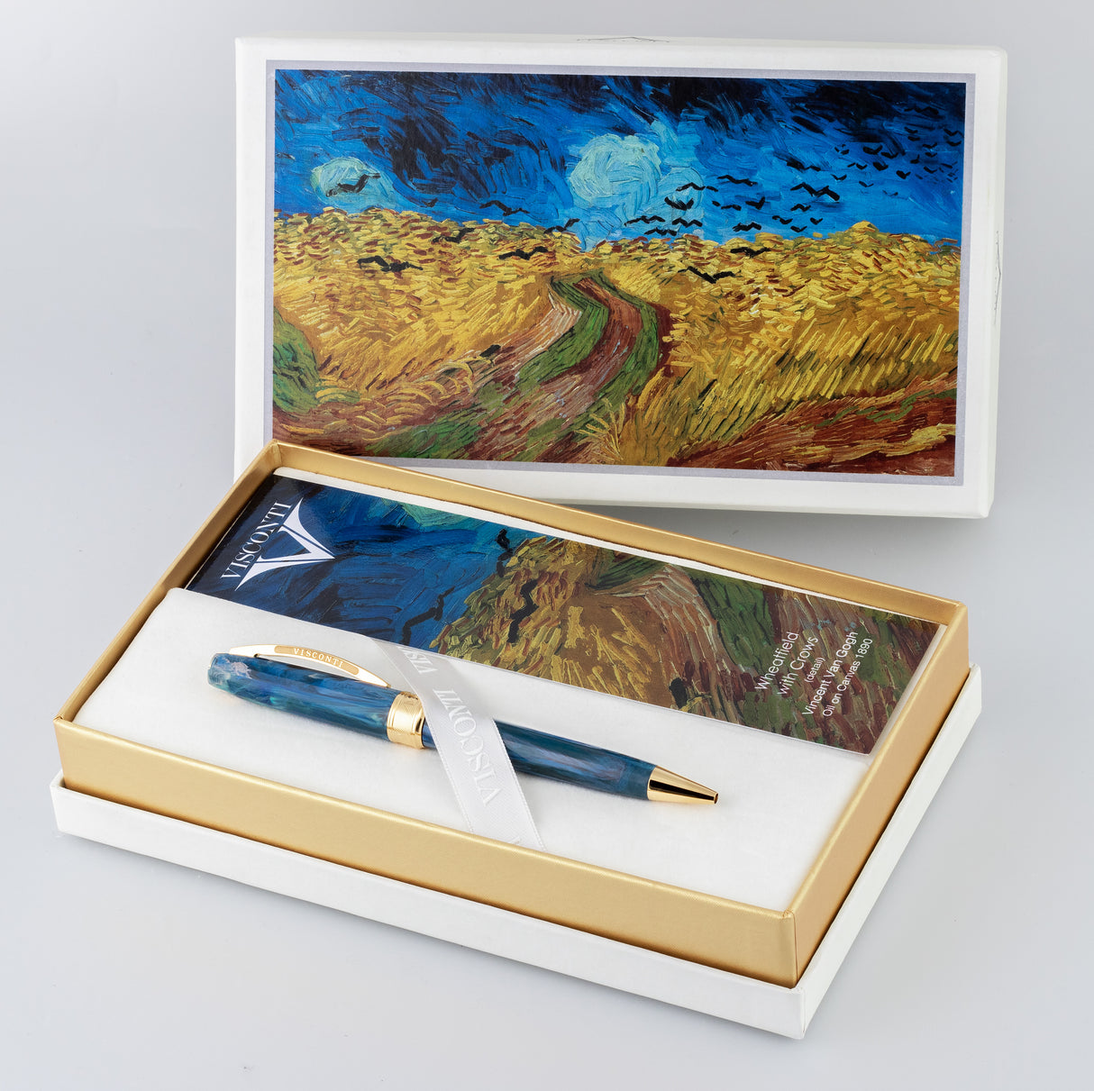 Visconti Van Gogh Impressionist Wheat Field with Crows - Ballpoint