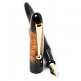 Namiki Yukari Autumn Leaves Maki-e Fountain Pen - Medium 18kt Gold Nib