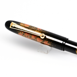 Namiki Yukari Autumn Leaves Maki-e Fountain Pen - Medium 18kt Gold Nib