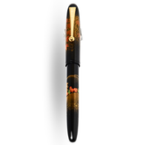 Namiki Yukari Autumn Leaves Maki-e Fountain Pen - Medium 18kt Gold Nib