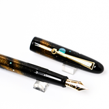 Namiki Yukari Milky Way Raden Maki-e Fountain Pen - Broad 18kt Gold Nib