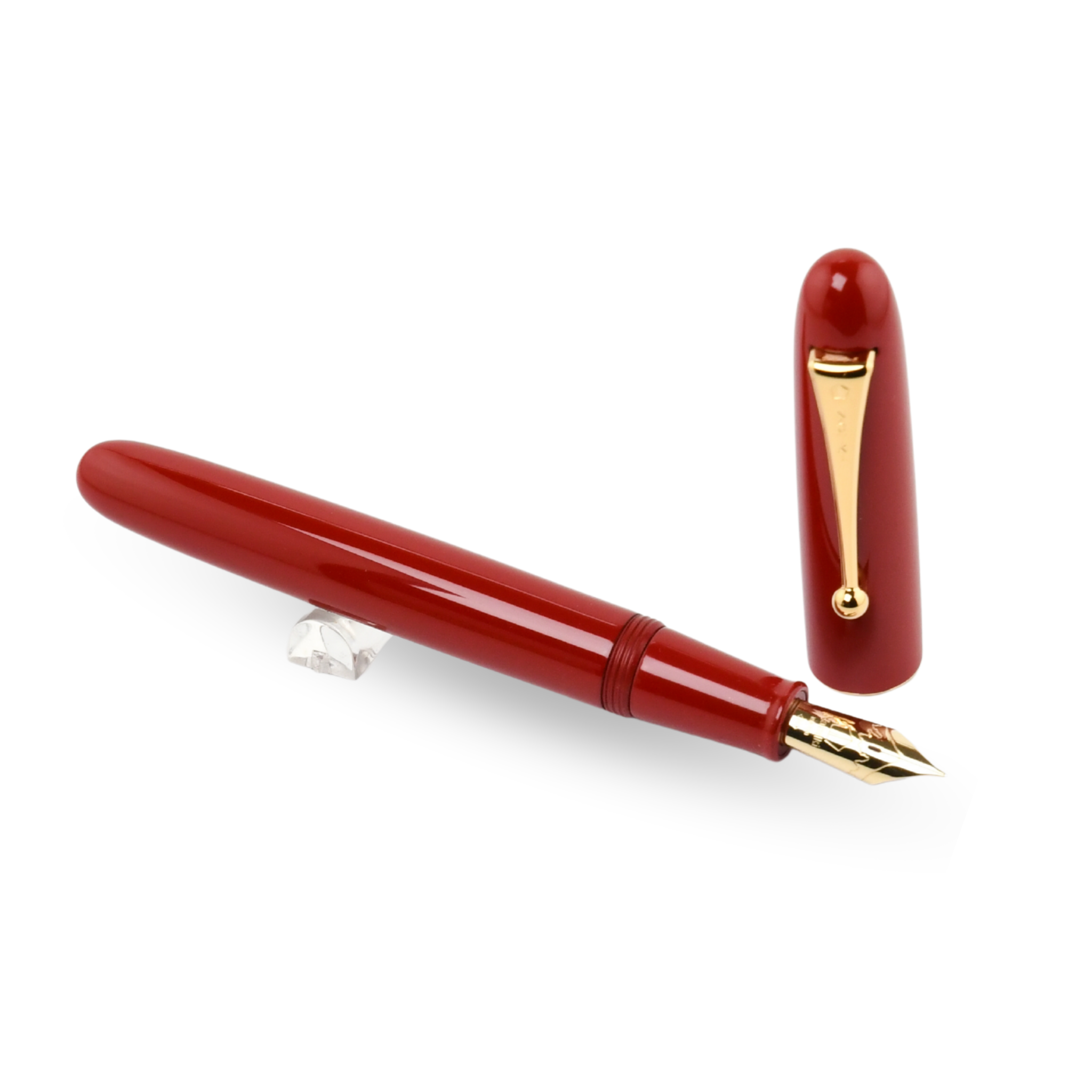 Namiki Yukari Royale Red Vermillion Urushi Fountain Pen - Medium 18kt Gold Nib