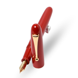 Namiki Yukari Royale Red Vermillion Urushi Fountain Pen - Medium 18kt Gold Nib