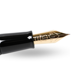 Namiki Yukari Royale Black Urushi Fountain Pen - Medium 18kt Gold Nib