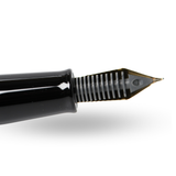 Namiki Yukari Royale Black Urushi Fountain Pen - Medium 18kt Gold Nib