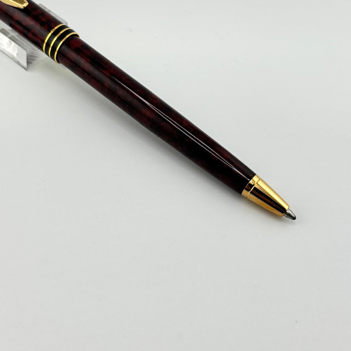 Waterman Exclusive Burgundy Marble Set - Ballpoint and Pencil