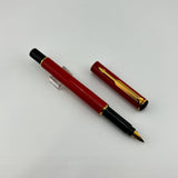 Parker Vintage 88 Metallic Red Set - Roller Ball and Fountain Pen