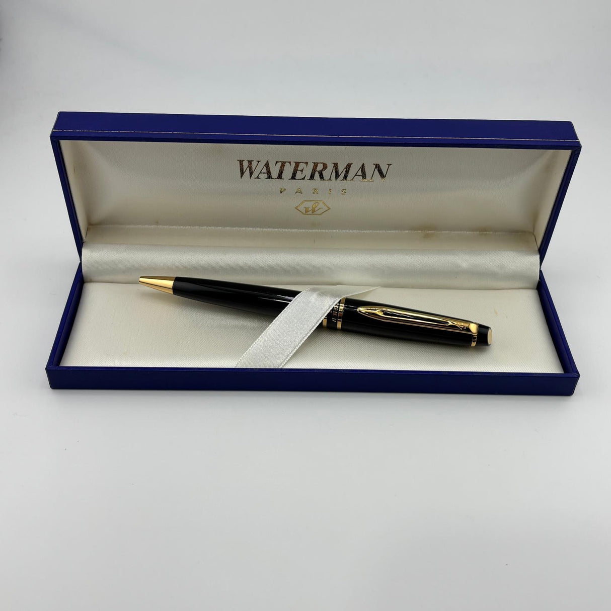 Waterman Expert Black  Gold trim -Ball Pen