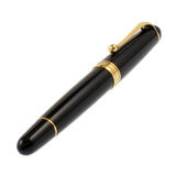 Aurora 88 Gold Plated Black Resin Large Fountain Pen