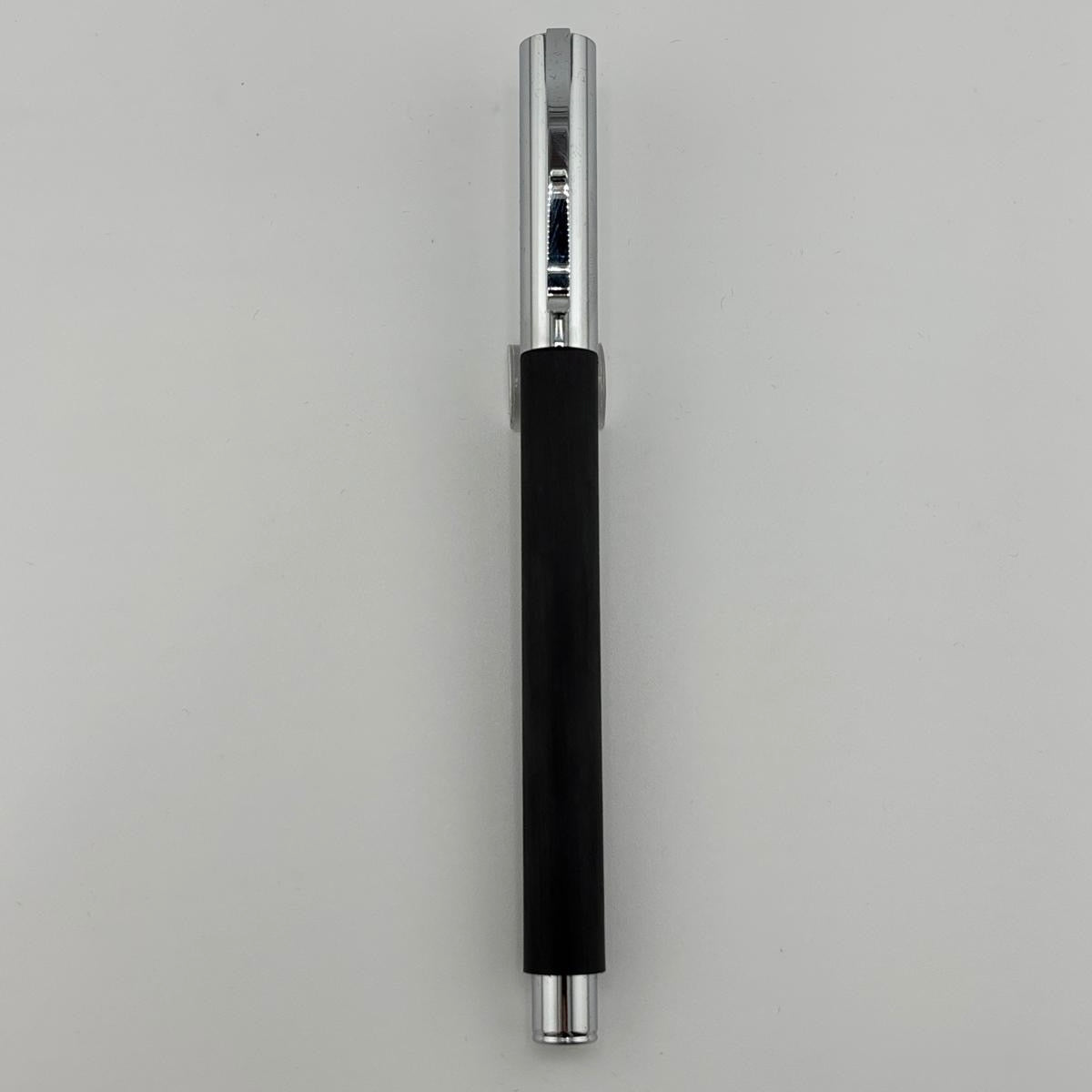 Faber Castell Ambition Chrome cap Brushed Black barrel  - Fountain Pen