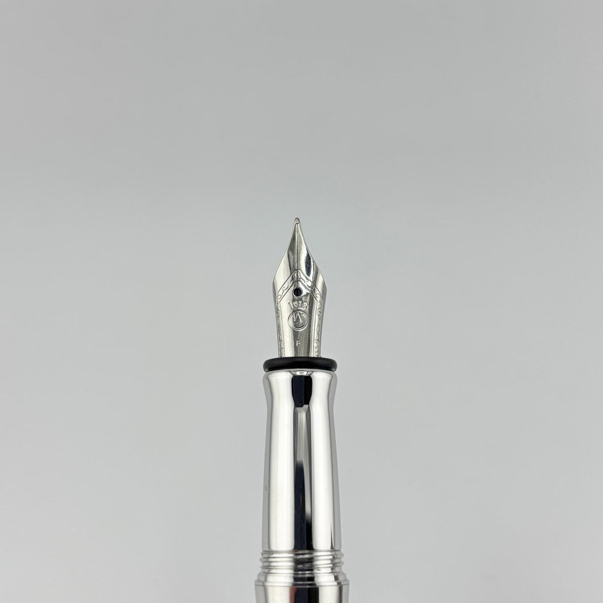 Edelfeder Germany sterling silver 925 cap black barrel   - Fountain Pen