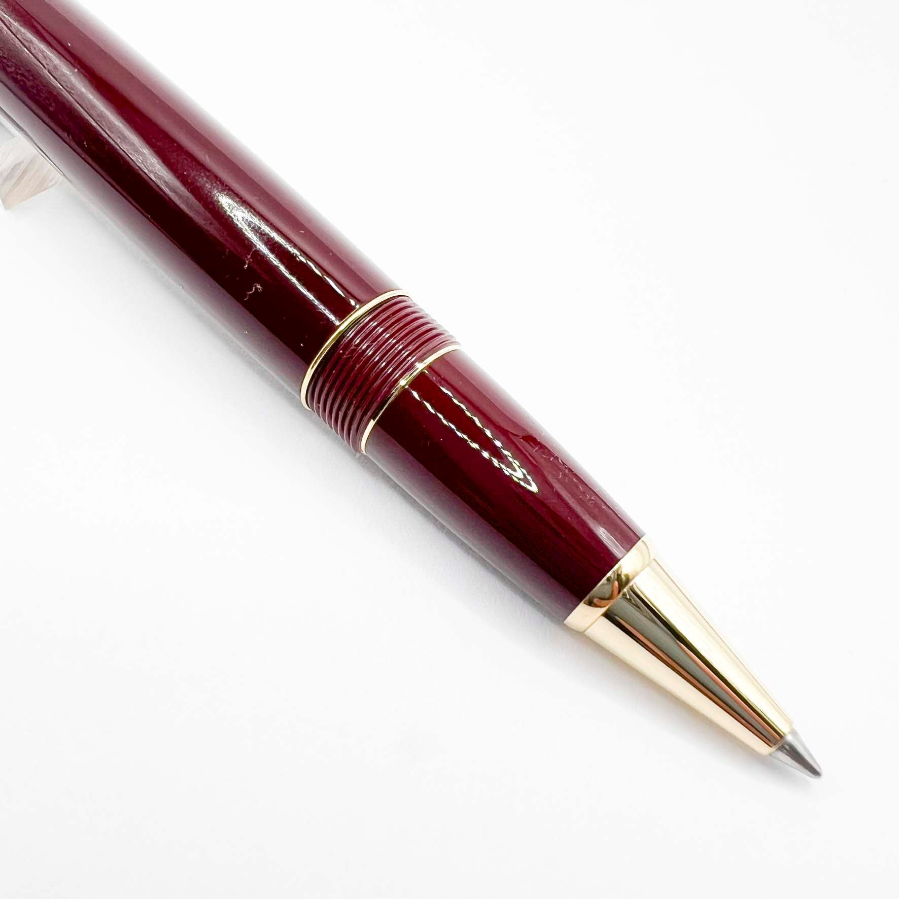 モンブラン  winecolor Montblanc Meisterstuck #162R Bordeaux Resin LeGrand Rollerball