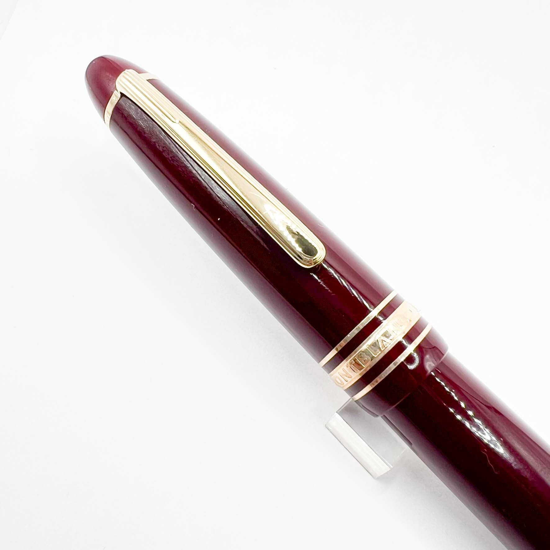 モンブラン  winecolor Montblanc Meisterstuck #162R Bordeaux Resin LeGrand Rollerball