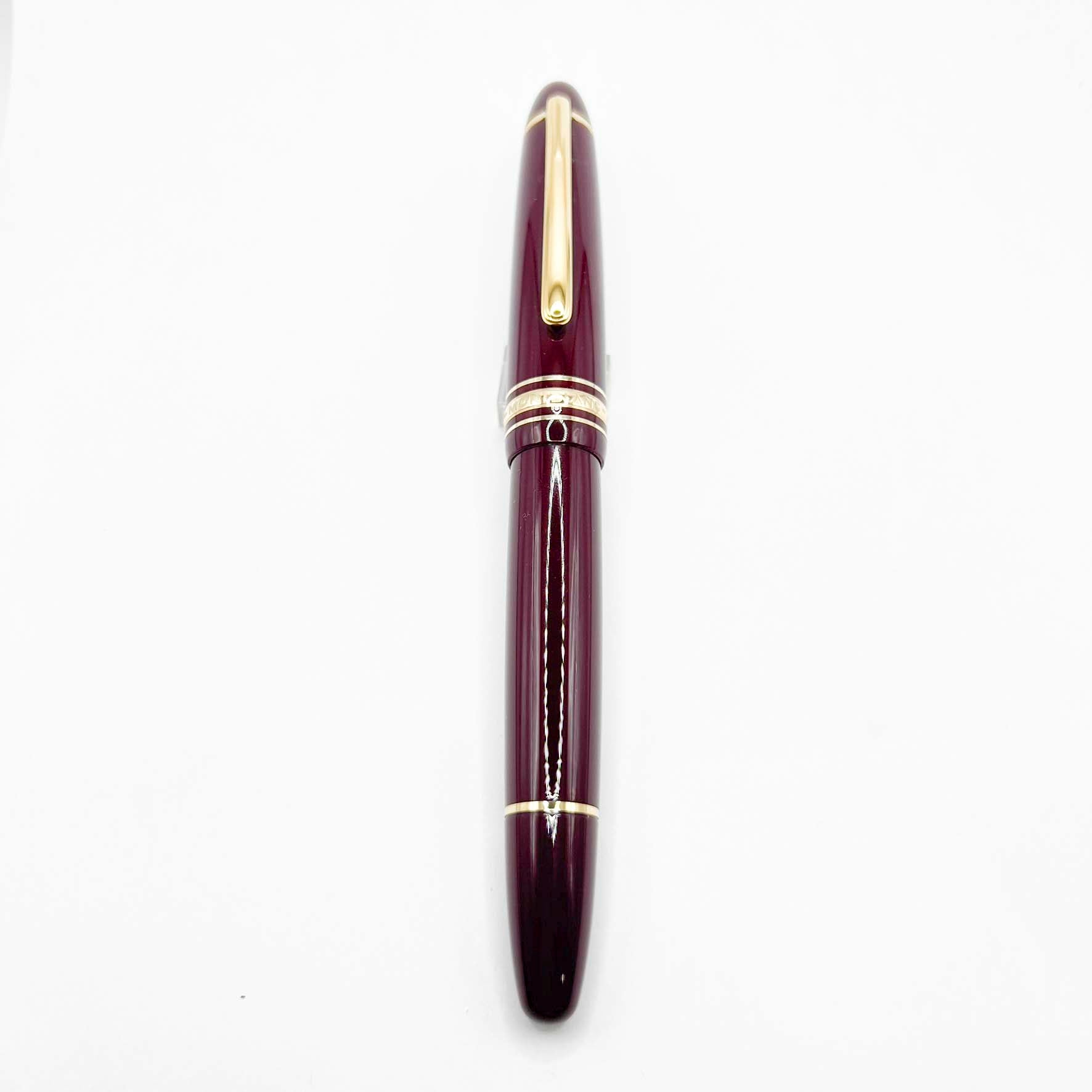 Montblanc Meisterstuck Bordeaux Resin #146 LeGrand Fountain Pen