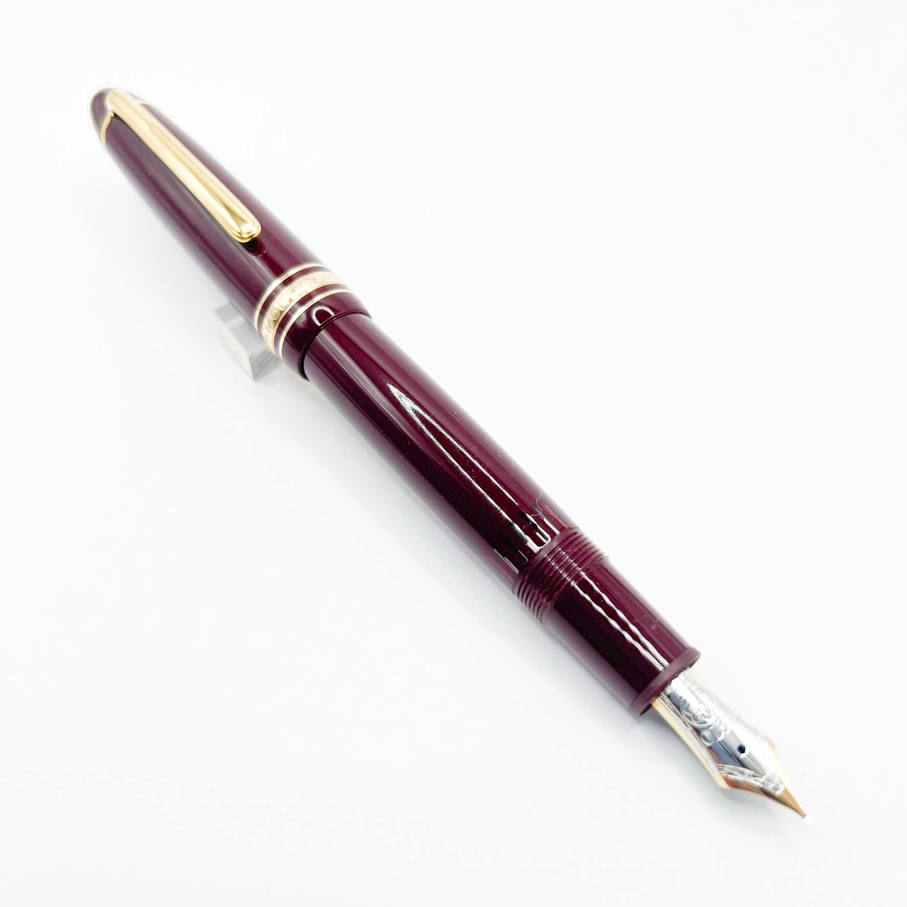 Montblanc Meisterstuck Bordeaux Resin #146 LeGrand Fountain Pen