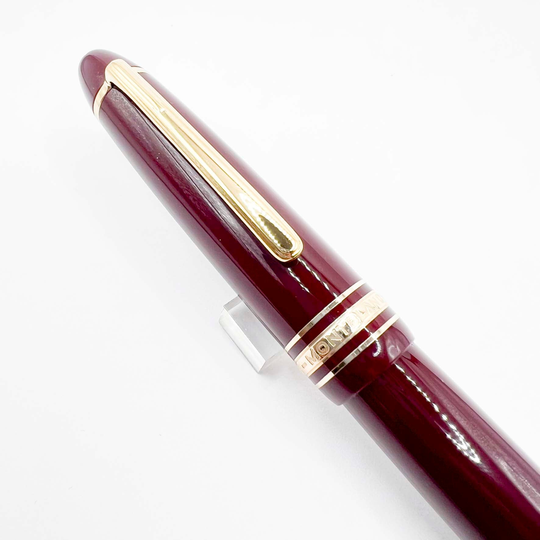 Montblanc Meisterstuck Bordeaux Resin #146 LeGrand Fountain Pen