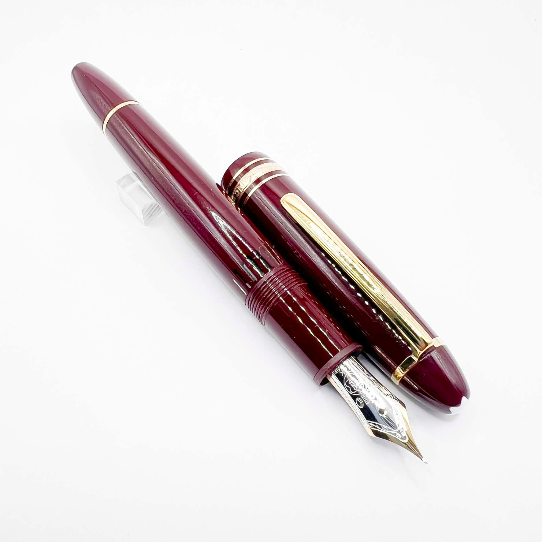 Montblanc Meisterstuck Bordeaux Resin #146 LeGrand Fountain Pen
