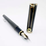 Sailor Profit 75th Anniversary Carbon Fiber Special Edition Fountain Pen (1986) -  Medium 14kt Gold Nib