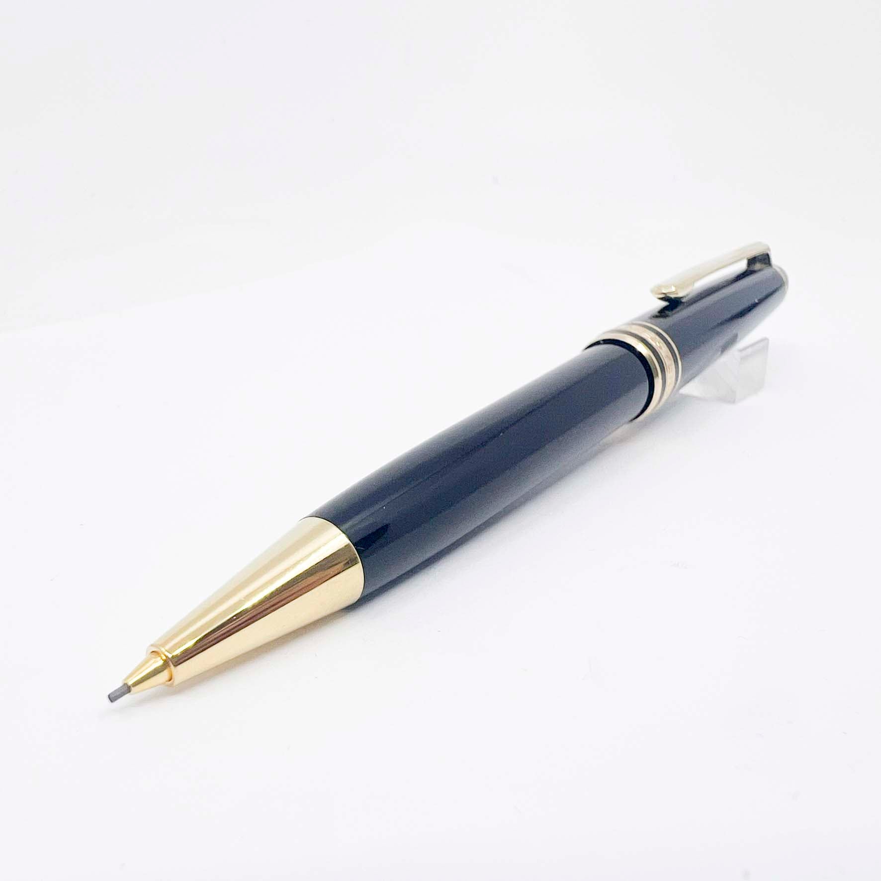 MONT BLANC Fasthandwriting 万年筆 Montblanc #165 Black Classique Mechanical Pencil 0.7mm - Gold