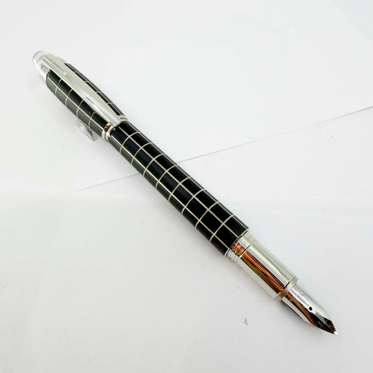 Montblanc Starwalker Metal & Rubber Special Edition Fountain Pen - Fine 14kt Gold Nib