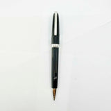 Cartier - Louis Cartier Black Composite Ribbed Ballpoint - Platinum-Plated Trim