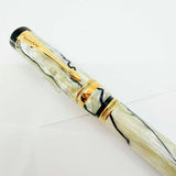 Parker Duofold Lustrous Pearl & Black Rollerball