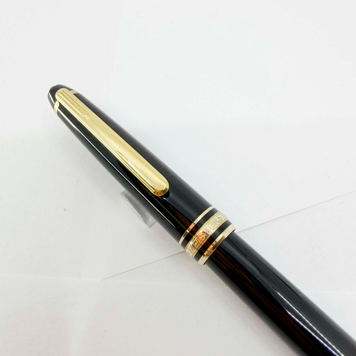Montblanc Classique #144 Black Resin Fountain Pen  - Medium  14kt Gold Nib