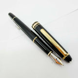 Montblanc Classique #144 Black Resin Fountain Pen  - Medium  14kt Gold Nib