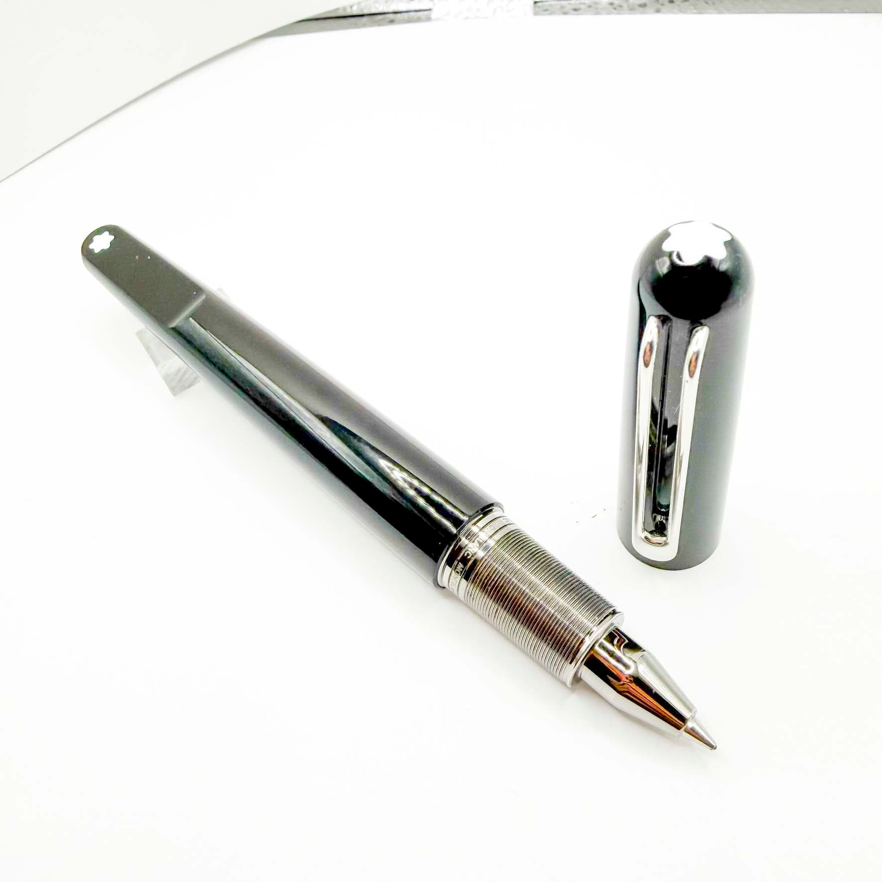 Montblanc M by Marc Newson Glossy Black Rollerball – Fountain Pen