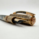 Visconti Medici il Magnifico Portoro Black Marble Limited Edition Fountain Pen - Broad 18kt Gold Nib