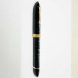 ASC (Armando Simoni Club) Triangolo Incredible Arco Verde (Green) Celluloid Limited Edition 3-Sided Fountain Pen - Magic Flex Medium #8 Size 18kt Gold Nib