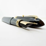ASC (Armando Simoni Club) Triangolo Incredible Arco Verde (Green) Celluloid Limited Edition 3-Sided Fountain Pen - Magic Flex Medium #8 Size 18kt Gold Nib