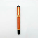 Parker "Big Red" (Orange) Duofold Centennial (Largest Size) Fountain Pen - Medium 18kt Gold Nib