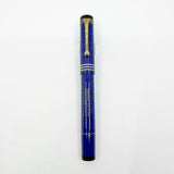 Aurora Internazionale Blue Marble Auroroloide Limited Edition Fountain Pen - Medium 18kt Gold Nib