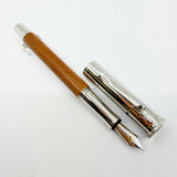 Graf von Faber Castell Classic Pernambuco Fountain Pen - Fine 18kt Gold Nib