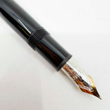 Montblanc #147 Traveler Black Resin LeGrand Meisterstuck Fountain Pen - Fine 14kt Gold Nib - CARTRIDGE FILL ONLY