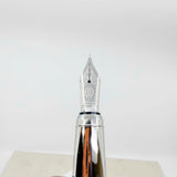 Cartier Louis Cartier Dandy Crocodile Scales Engraved Wood Body Limited Edition Fountain Pen - Medium 18kt Gold Nib