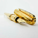S.T. Dupont Afrika Limited Edition  Fountain Pen - Circa 2000 - Medium 18kt Gold Nib